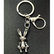 Keychain "Gothic rabbit"